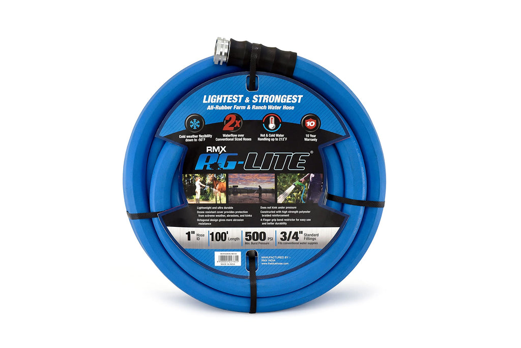 1" x 100' Rubber Garden Hose X6139