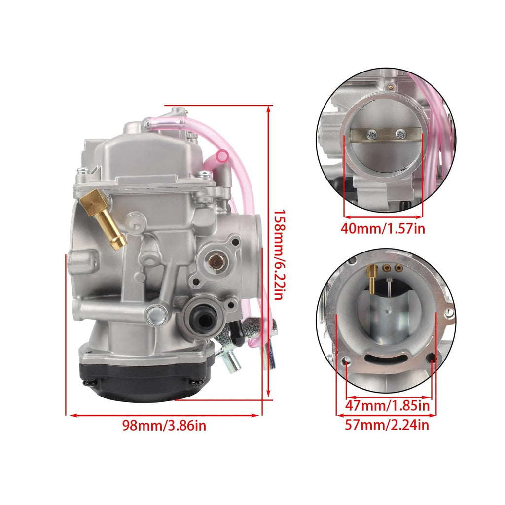 40mm Carburetor Set V758