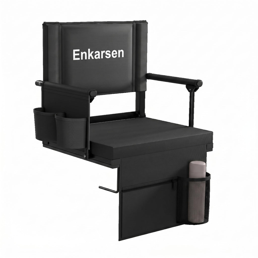 Portable Stadium Seat with Armrests & Cup Holder H609610