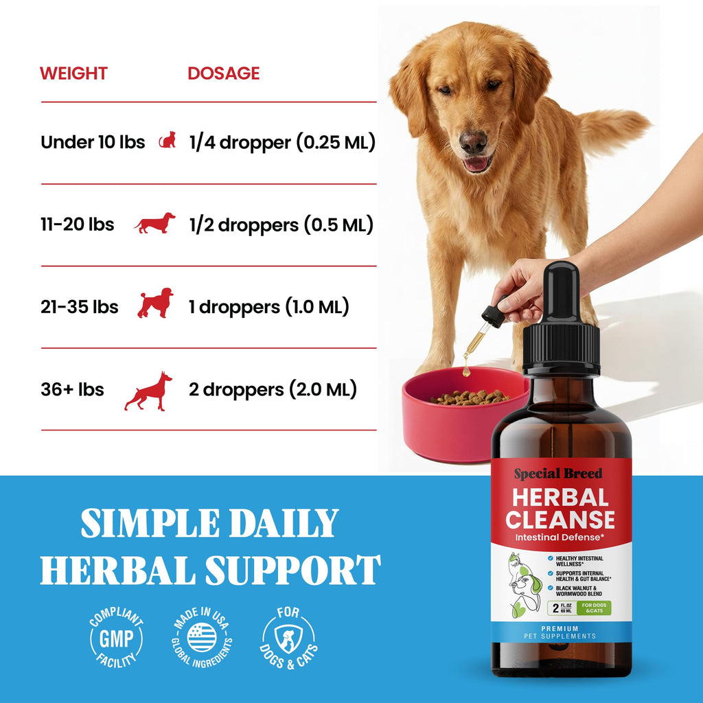 2 oz Herbal Cleanse for Dogs & Cats L292736