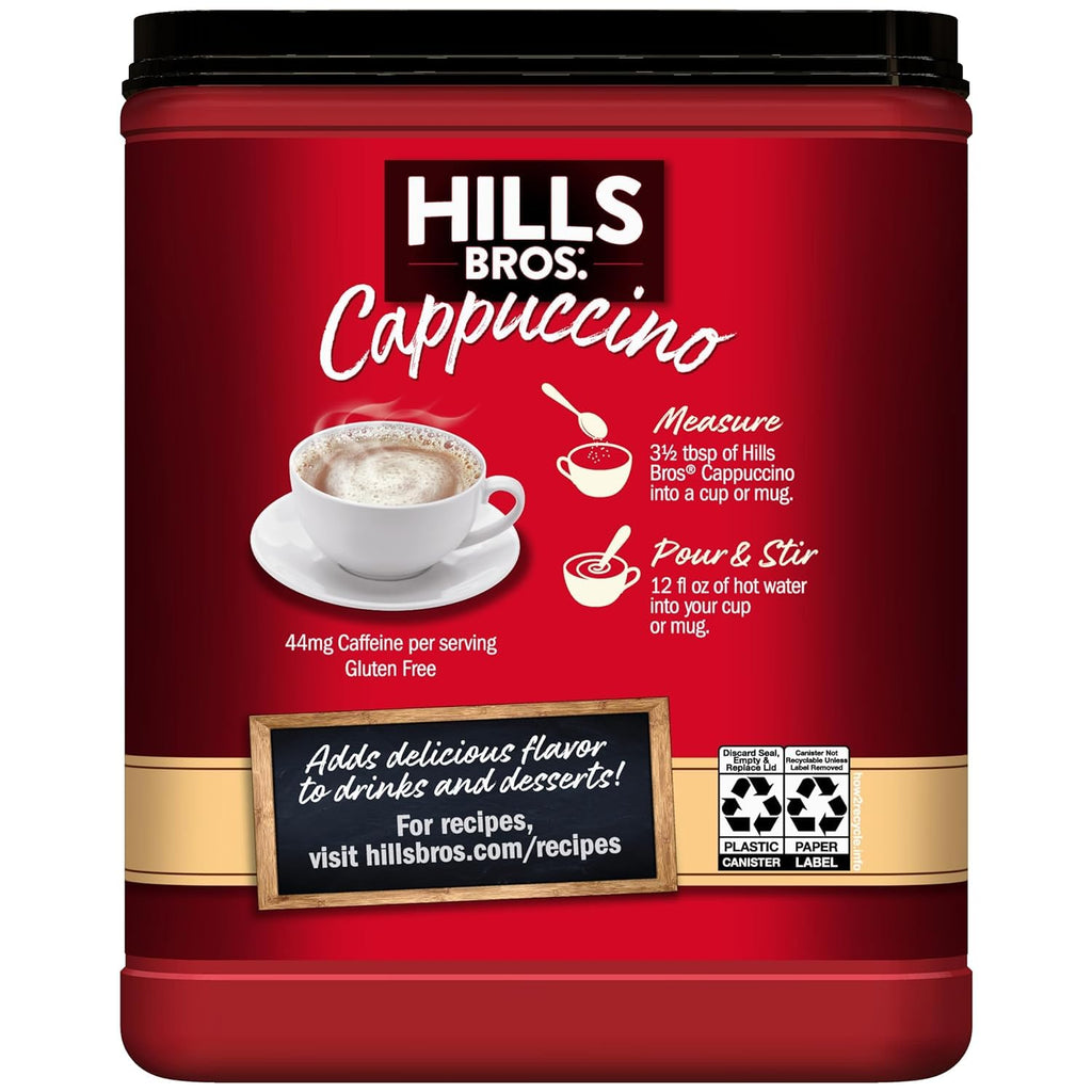 Cappuccino Mix Hazelnut 14 oz A32263