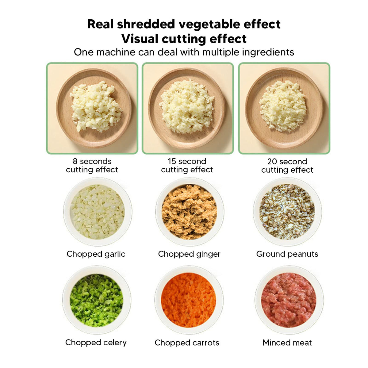 4 in 1 Electric Mini Vegetable Cutter M402