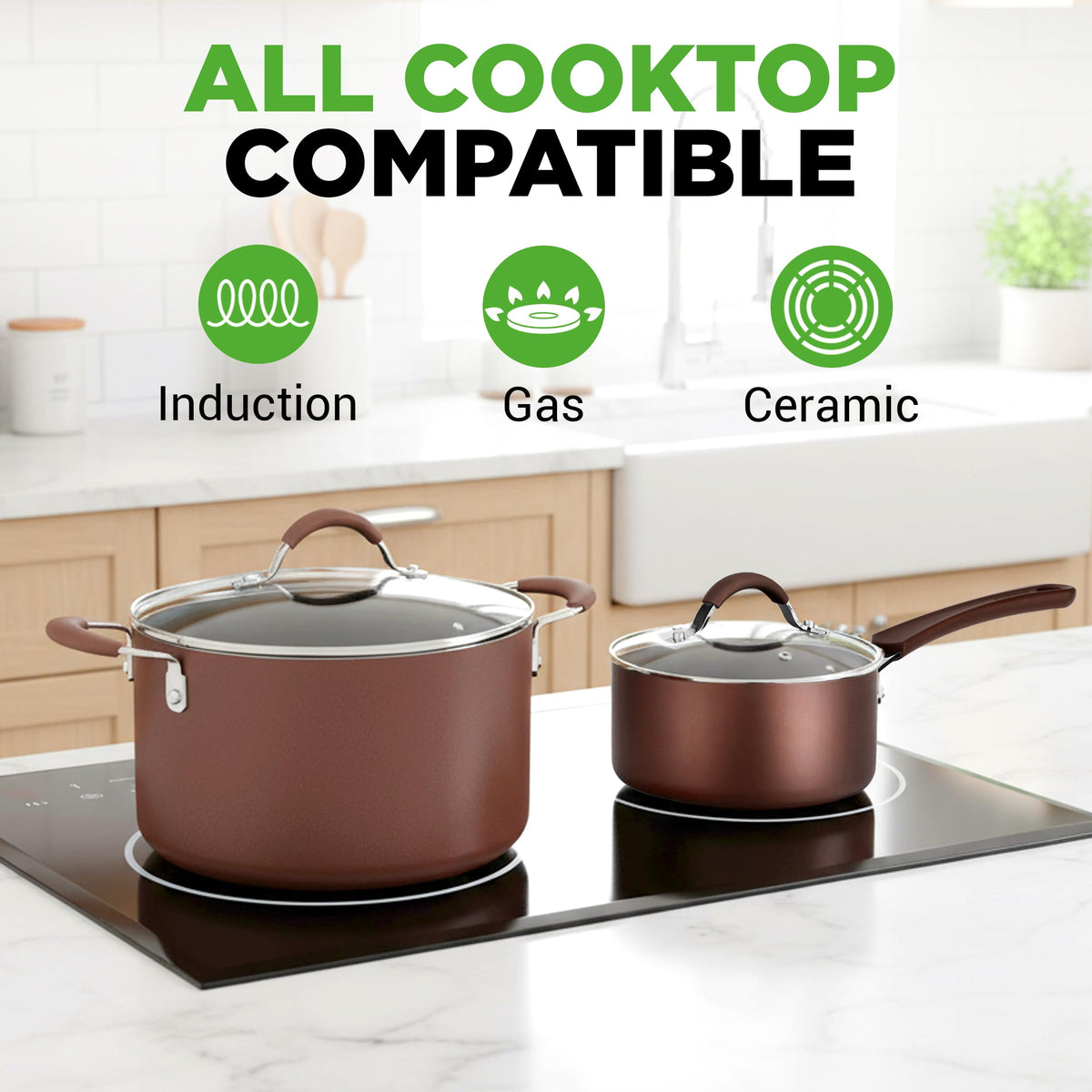 20 Piece Non Stick Cookware and Bakeware Set M90083