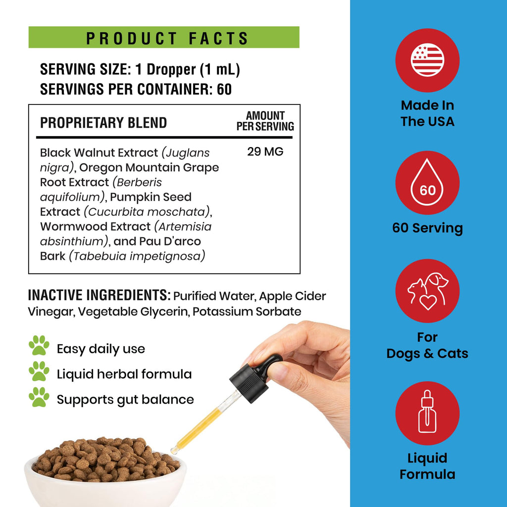 2 oz Herbal Cleanse for Dogs & Cats L292736