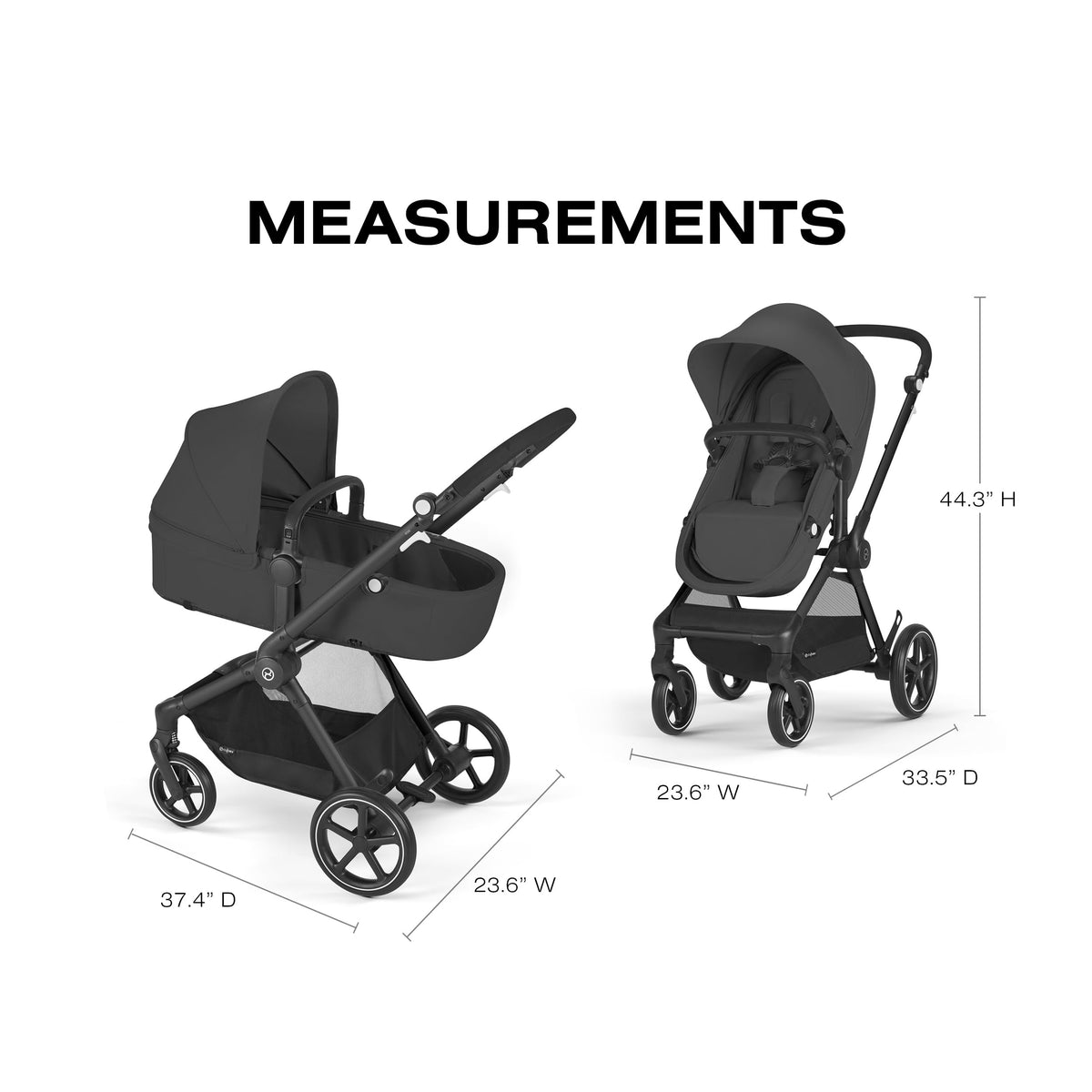 2-in-1 Baby Stroller X784402