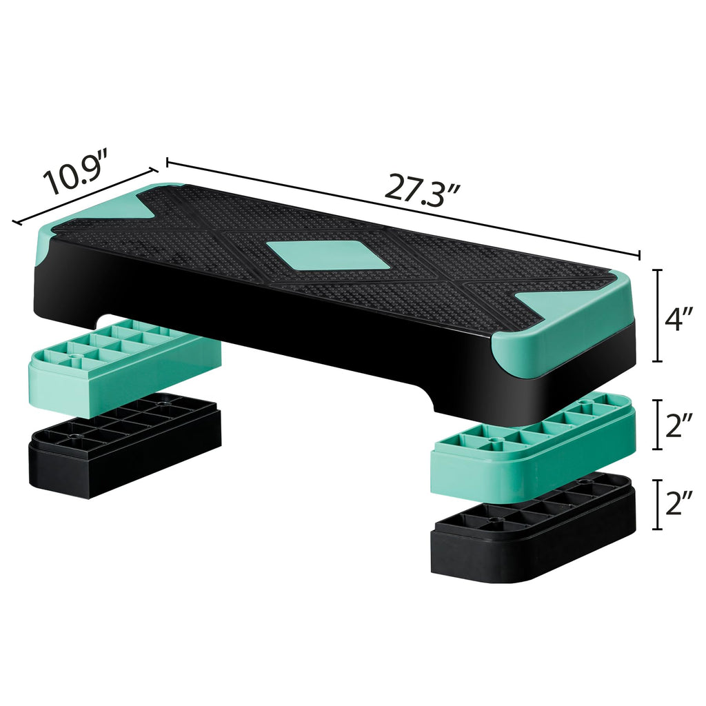 26.5 Inch Adjustable Aerobic Exercise Step Platform Z52142