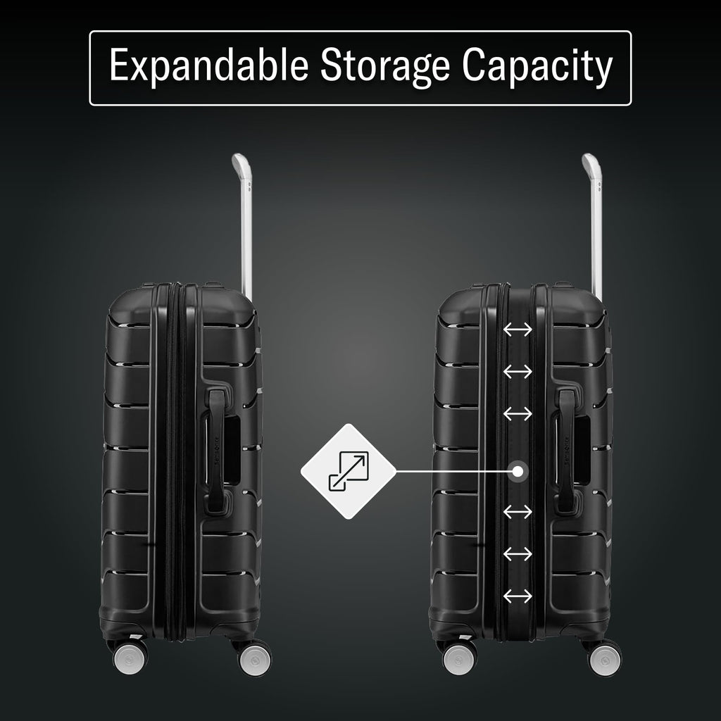 Hardside Carry-On Luggage with Spinner Wheels T328