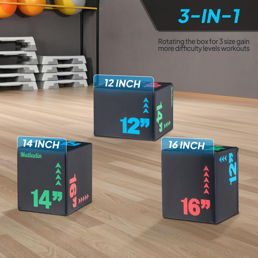 Heavy Foam Plyometric Jump Box Q6775