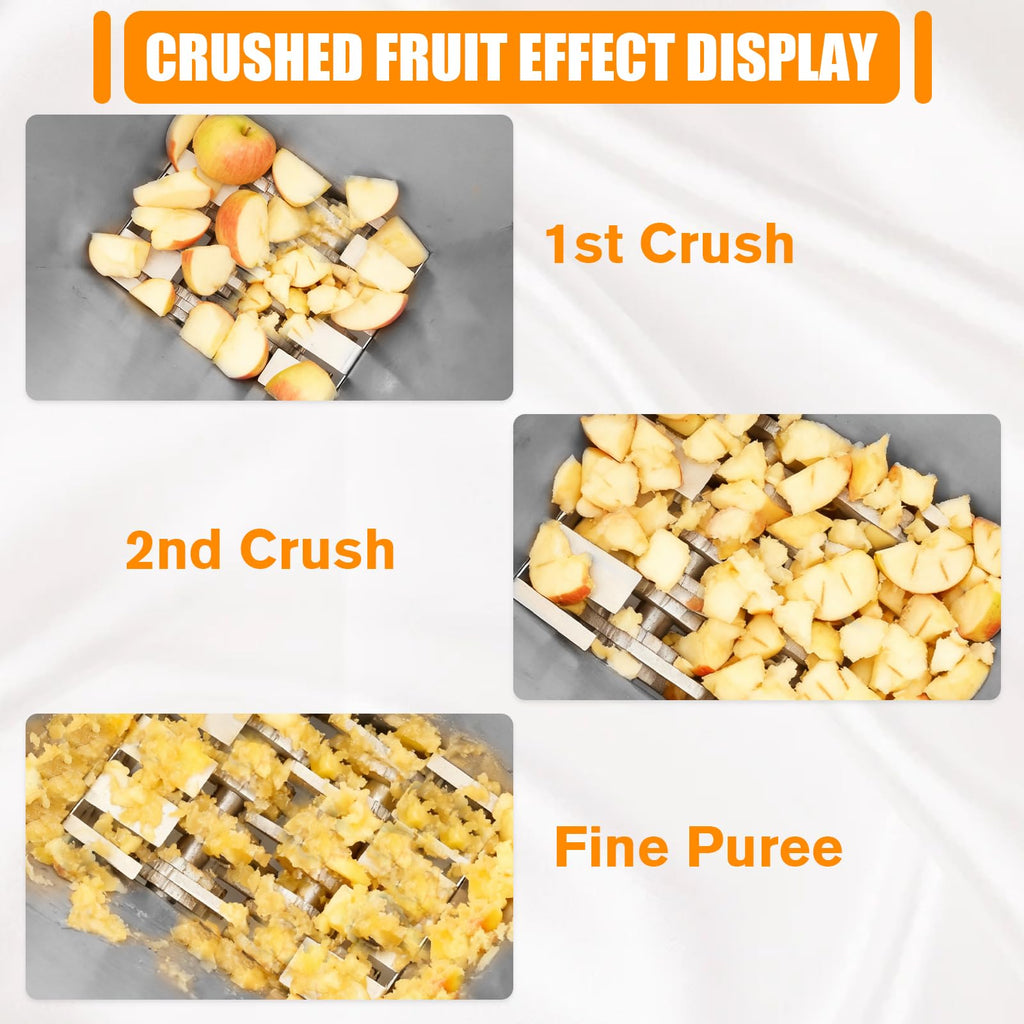 4L Stainless Steel Electric Fruit Crusher C148