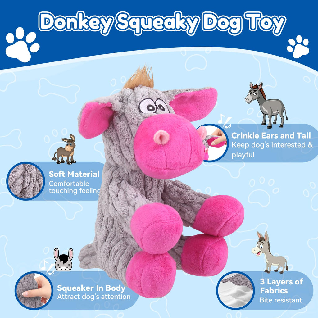 Plush Squeaky Stuffed Animal Chew Toys F588