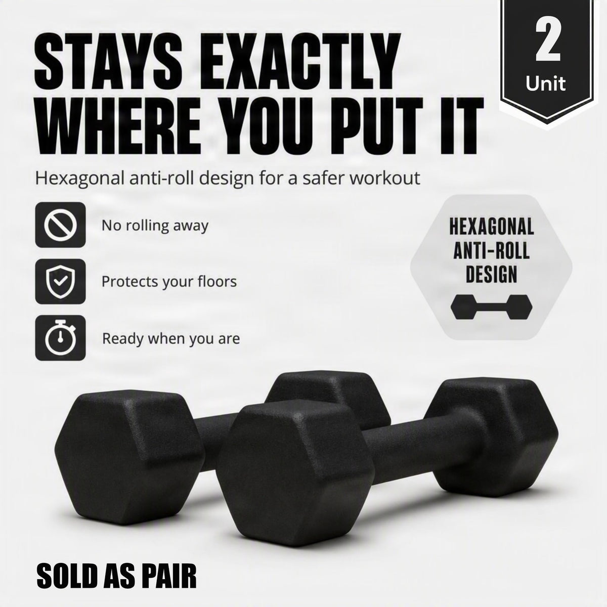 10lb Neoprene Dumbbell Pair H354