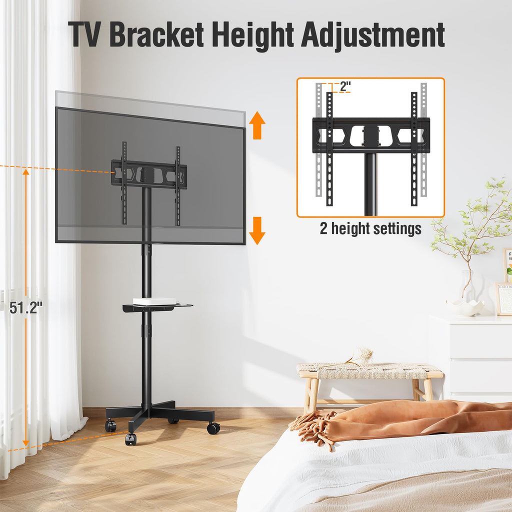 Mobile TV Stand for 23-60" TVs Y6122