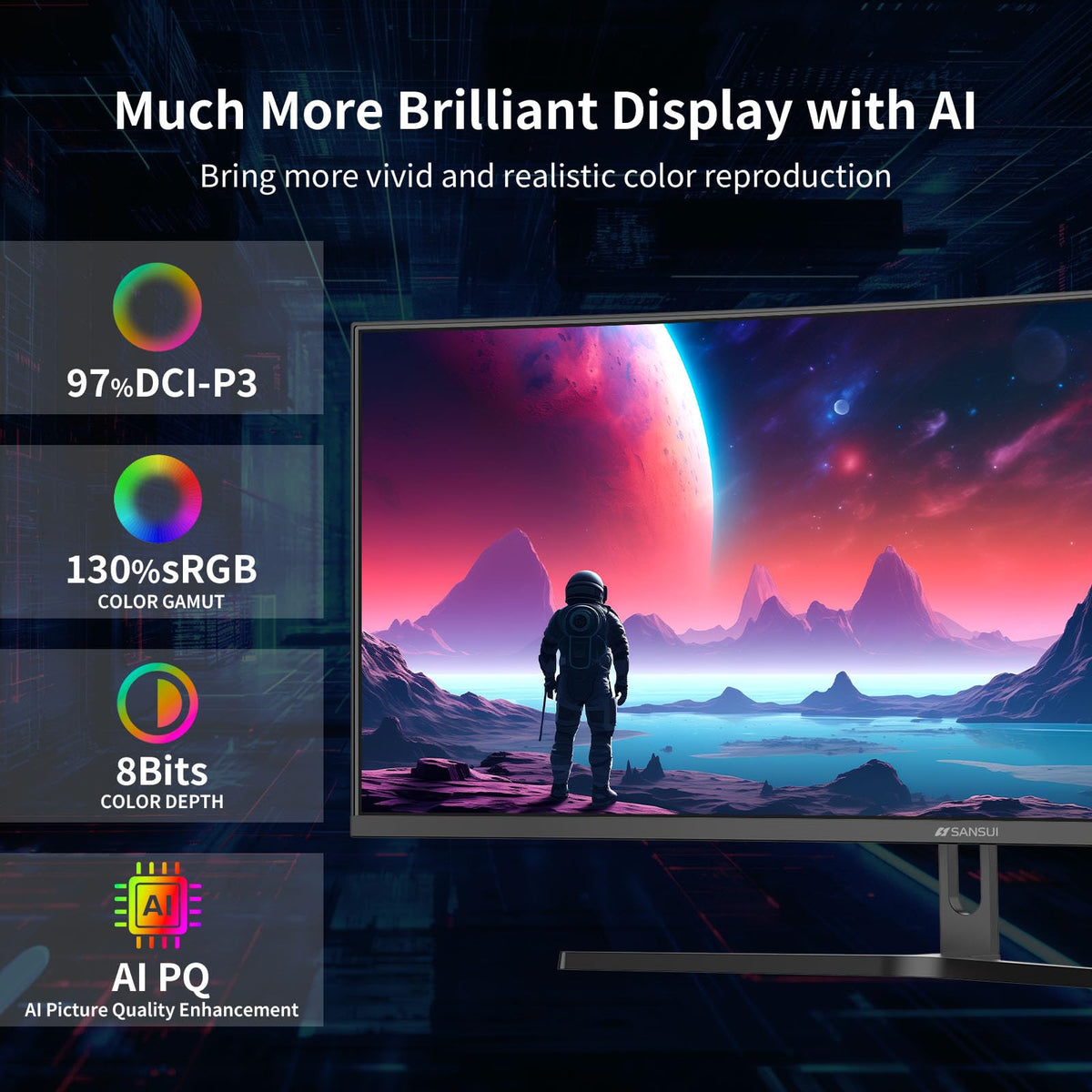 34-Inch Curved Ultrawide Gaming Monitor I856434
