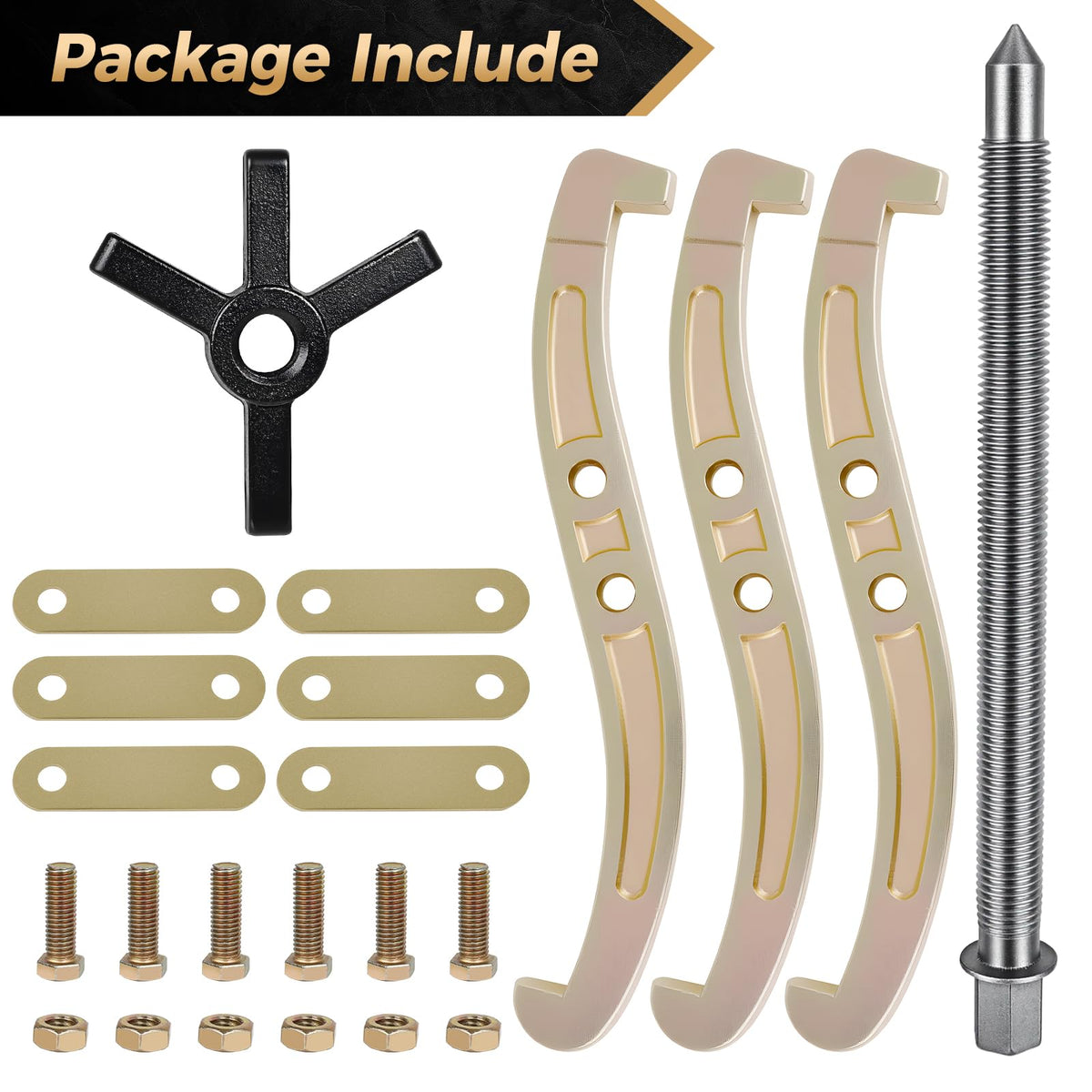 10 Inch 3 Jaw Puller with Reversible Jaws S5019