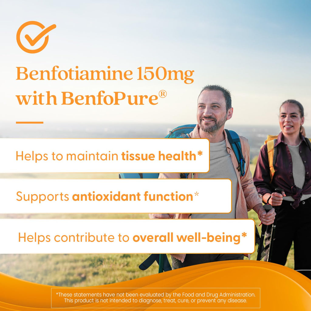 Benfotiamine 300mg Vegan 60 Veggie Caps G2051