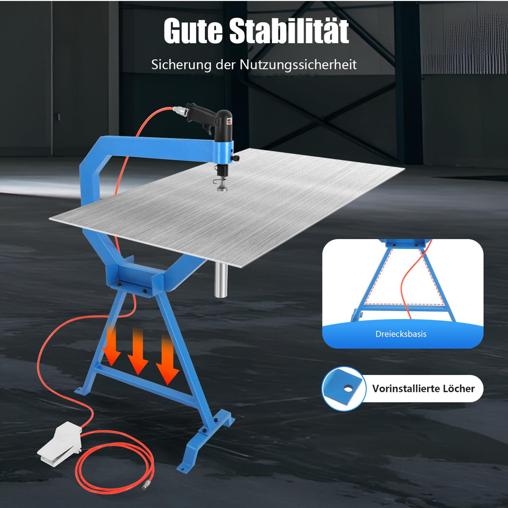 Pneumatic Planishing Hammer with Stand & Pedal Q5373