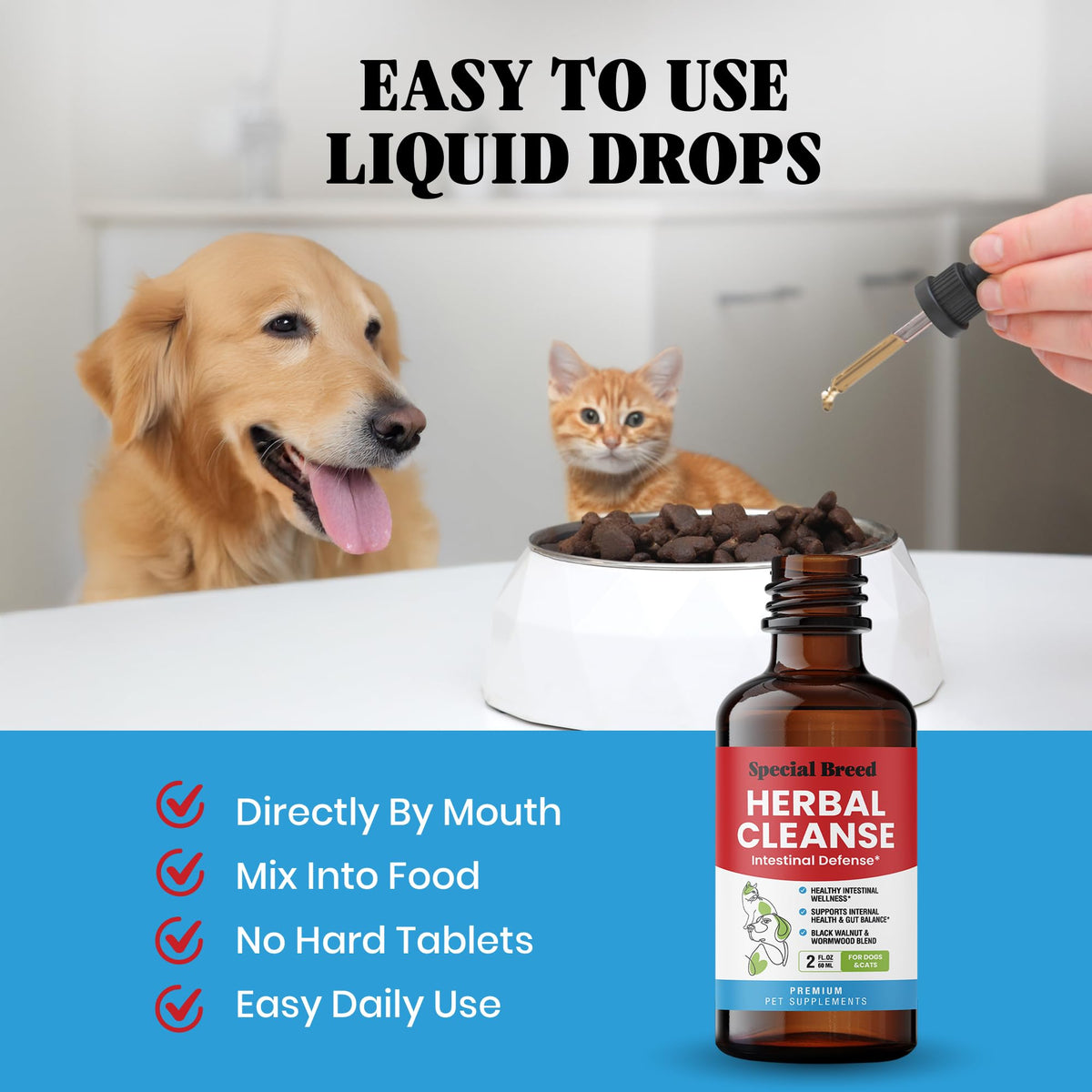 2 oz Herbal Cleanse for Dogs & Cats L292736