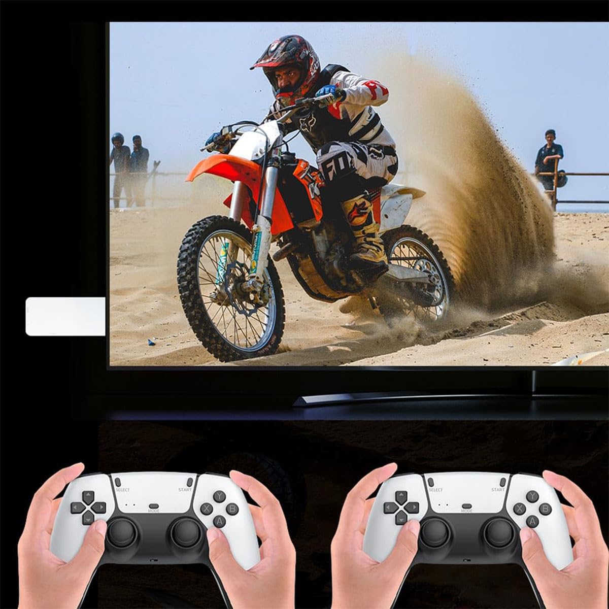 Retro Game Stick 4K HDMI Wireless Controller 128G J412780