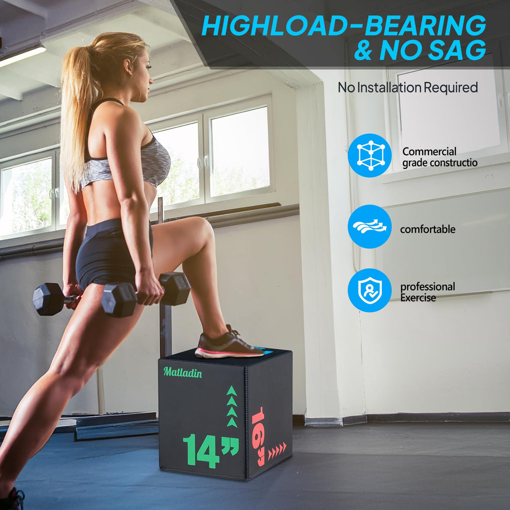 Heavy Foam Plyometric Jump Box Q6775