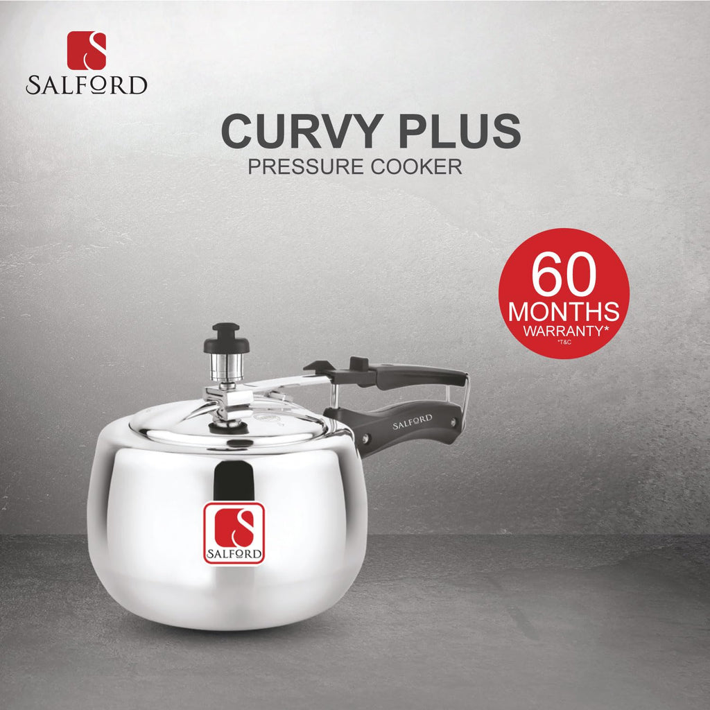 2 Litre Aluminium Pressure Cooker B8158