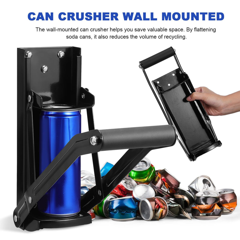 Wall Mounted Stainless Steel Can Crusher T257