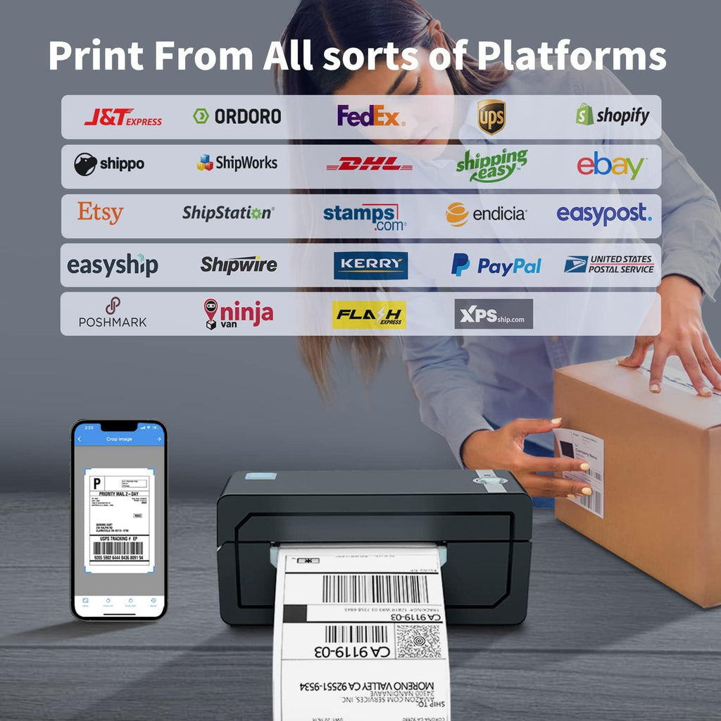 Bluetooth Thermal 4x6 Label Printer B359