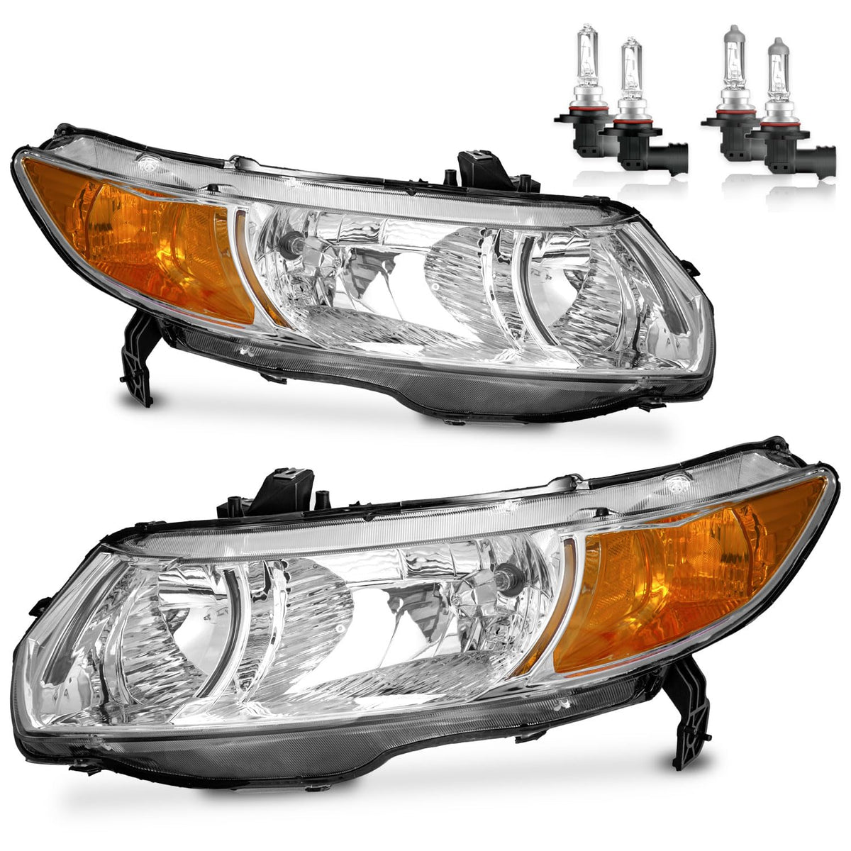2006-2011 Honda Civic 2-Door Coupe Headlights L967883