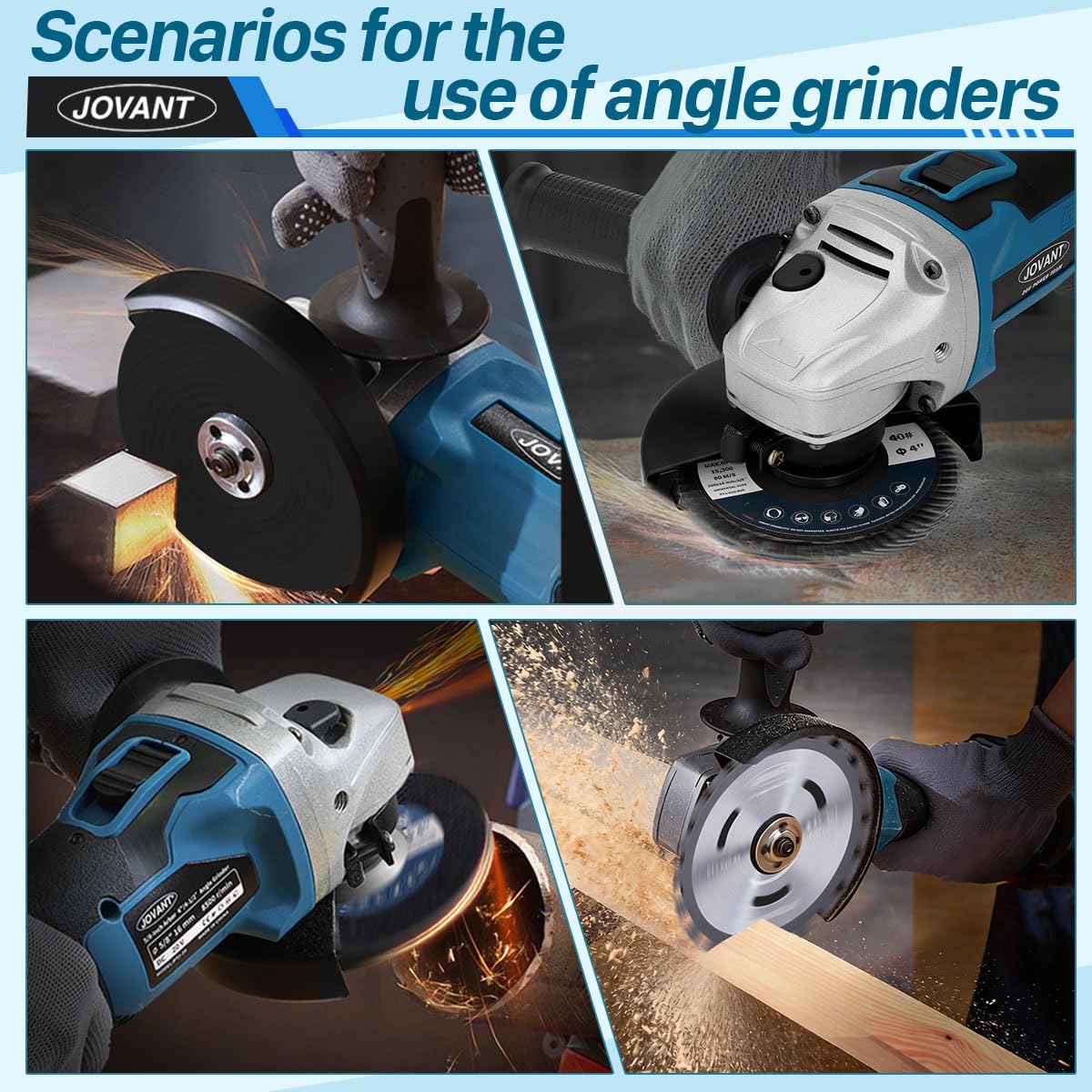 2-in-1 Cordless Nail Gun with Angle Grinder O324