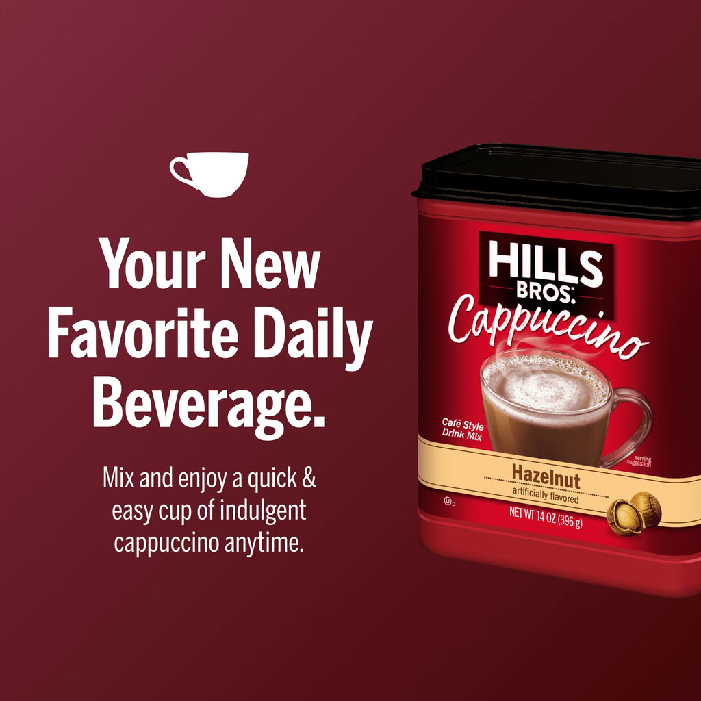 Cappuccino Mix Hazelnut 14 oz A32263