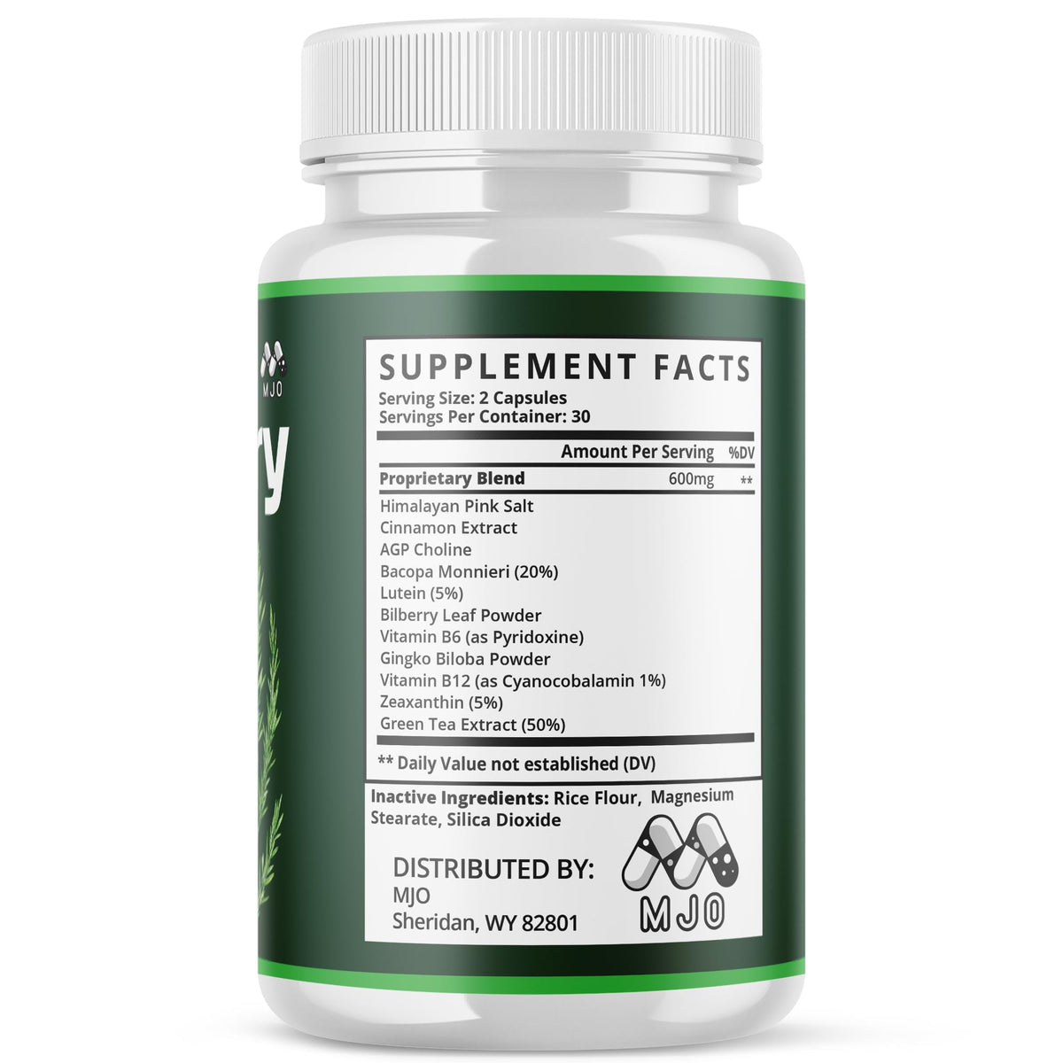 Brain Mary Capsules 5-Pack 300 Capsules A911974