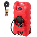 15 Gallon Portable Gas Fuel Tank Container with Pump and Hose C5489