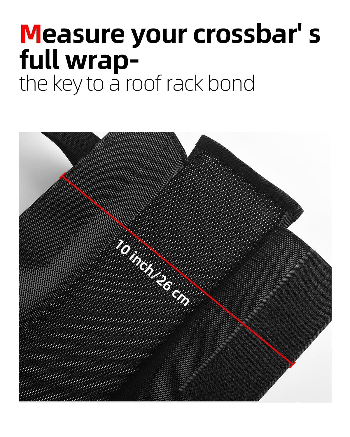 Soft Roof Rack Pads 30 Inch W207