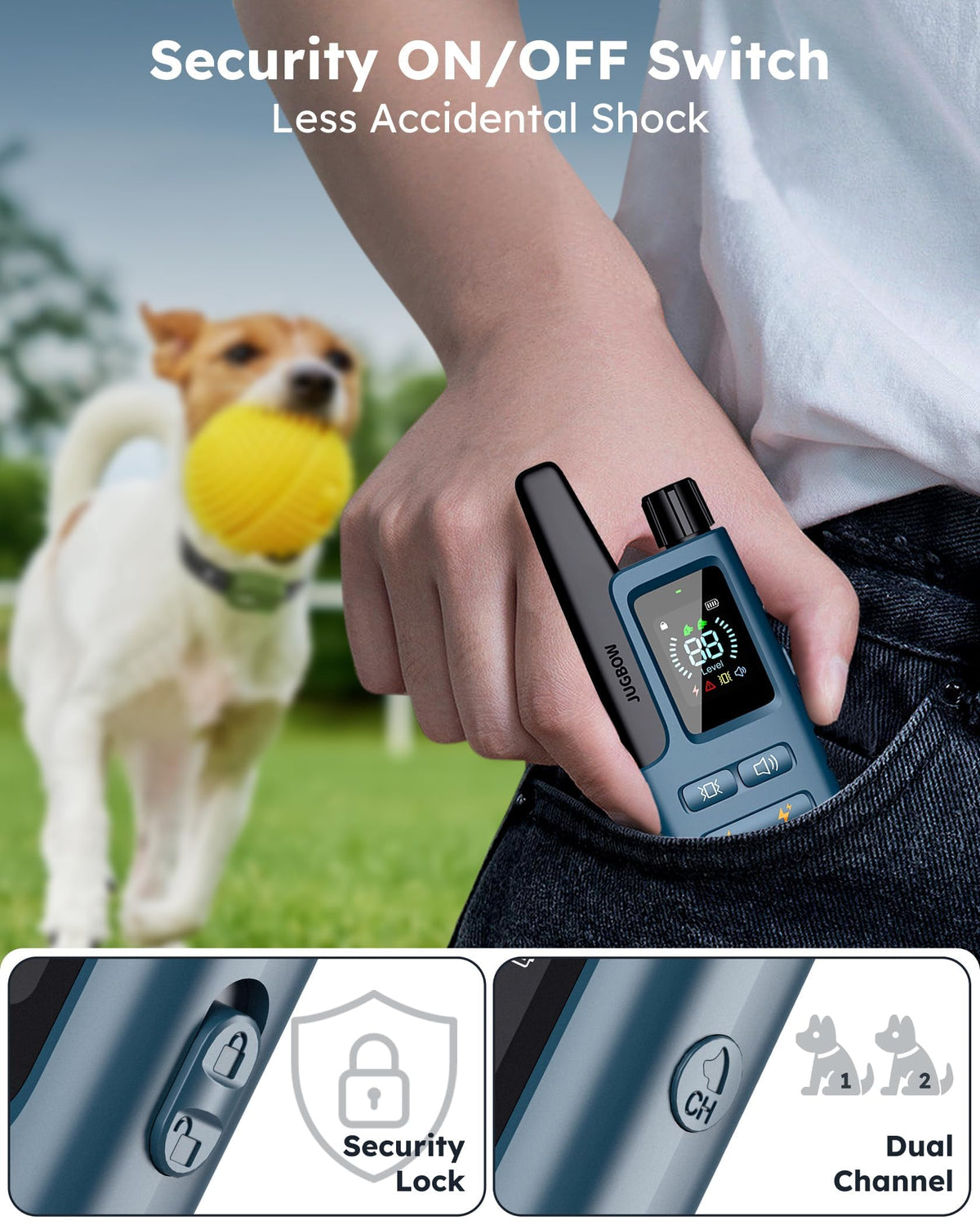 Dog Shock Collar with Remote K97722