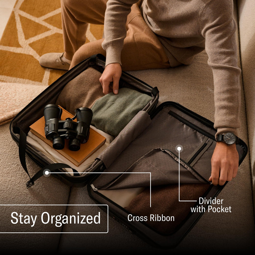 Hardside Carry-On Luggage with Spinner Wheels T328