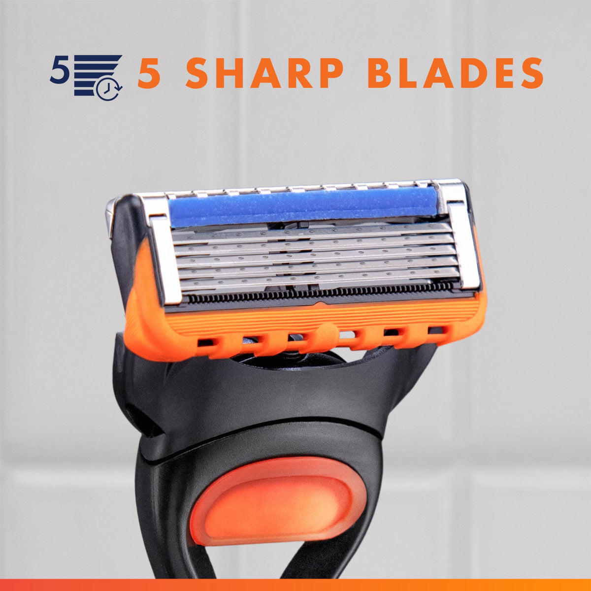 5-Blade Razor with 3 Blade Refills N964232