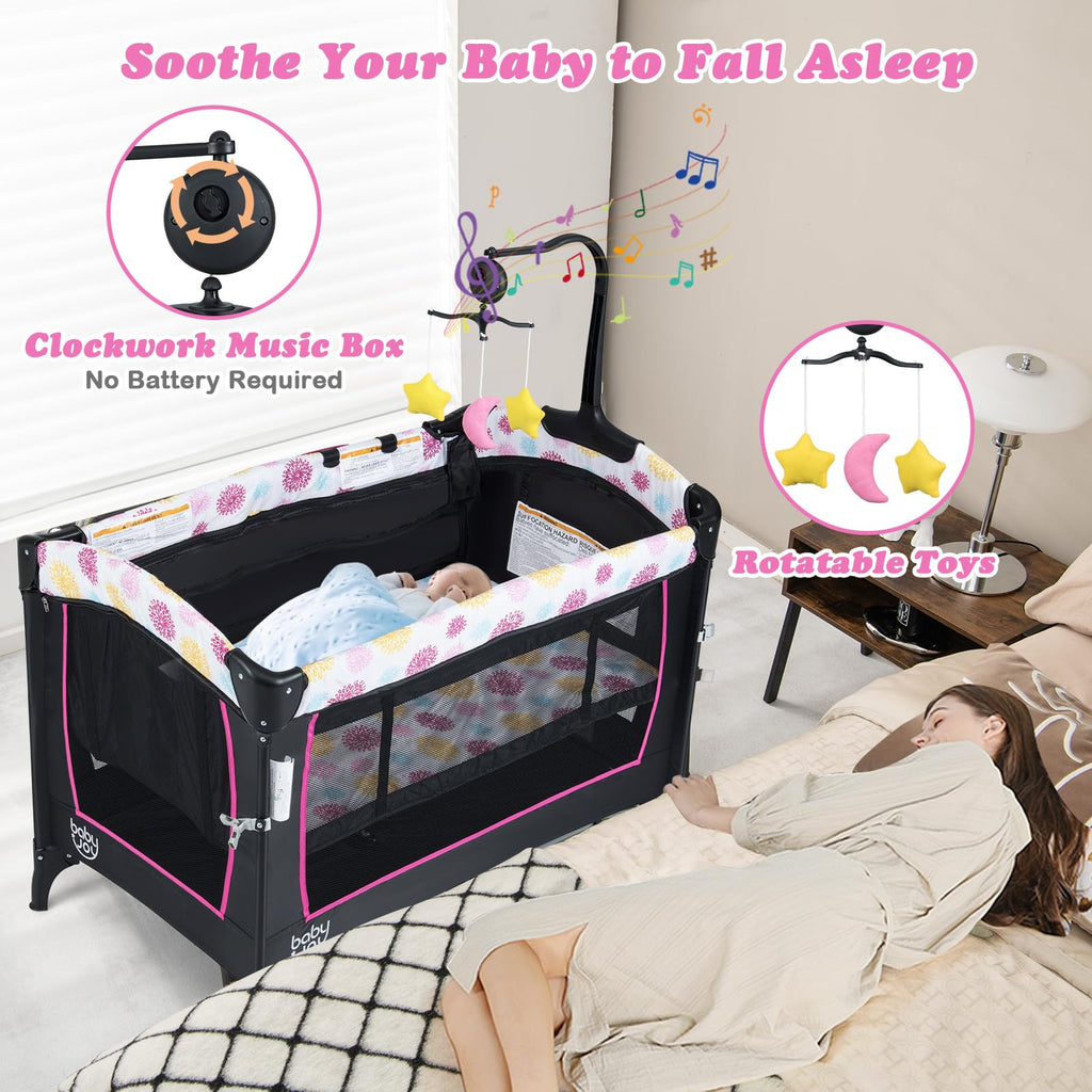 4 in 1 Pink Pack and Play N692172