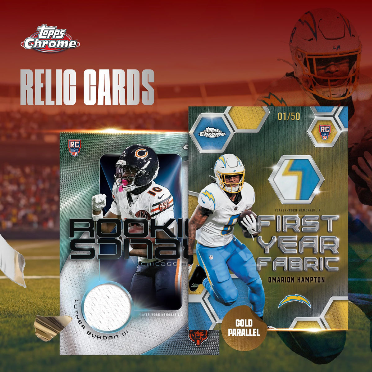 2025 Topps Chrome NFL Football Value Box P8612