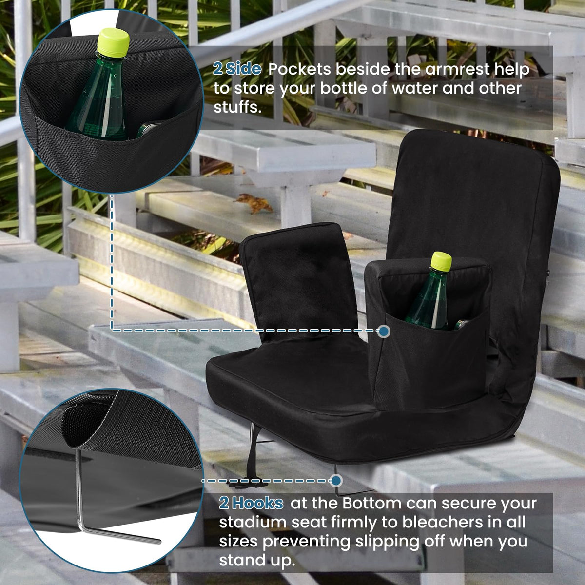 Stadium Seat with Back Support K974