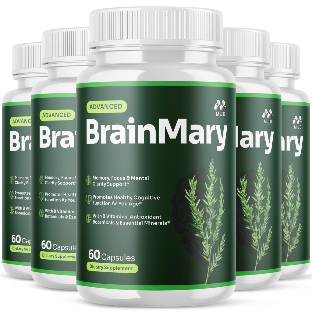 Brain Mary Capsules 5-Pack 300 Capsules A911974