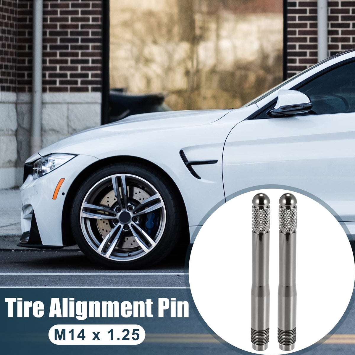 2pcs Car Wheel Hanger Alignment Pin M14x1.25 S574199