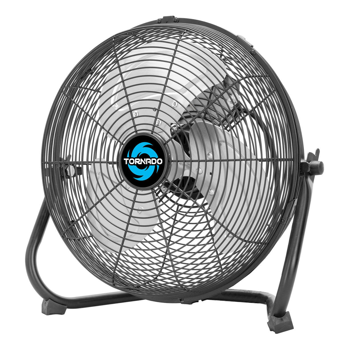 12 Inch 3-Speed High Velocity Metal Floor Fan F39076