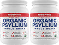 Organic Whole Psyllium Husks Fiber 20 oz Pack of 2 Y8083