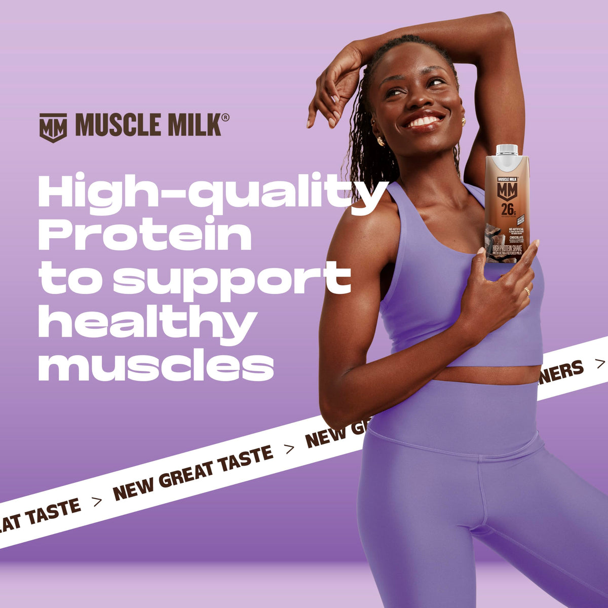 Chocolate High Protein Shake 14 fl oz 12 Pack D857
