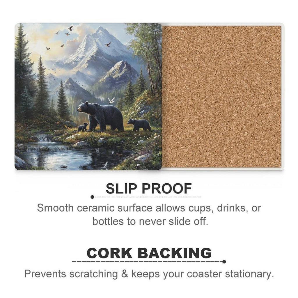 Ceramic Coasters Set Z6917