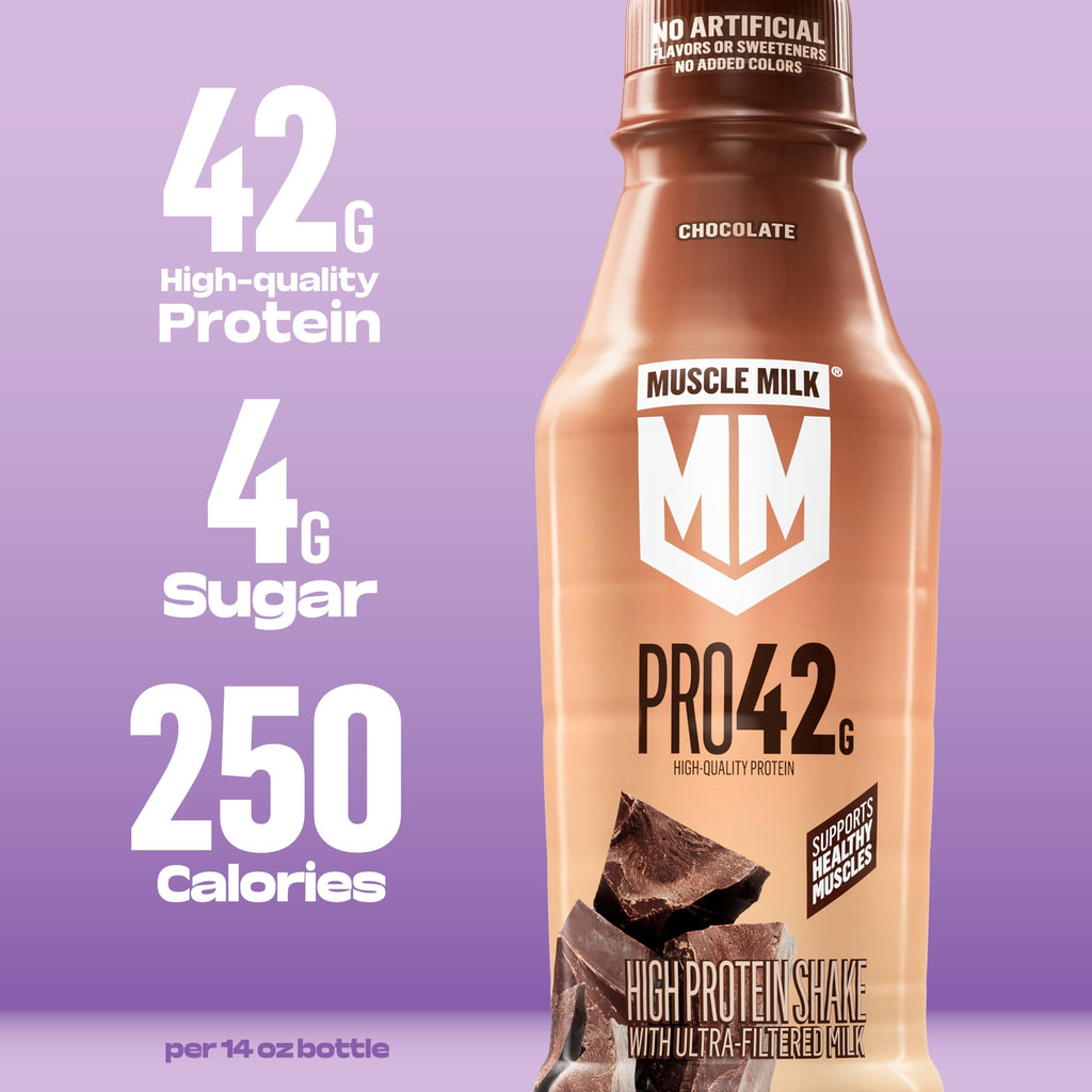 Chocolate High Protein Shake 14 fl oz 12 Pack D857