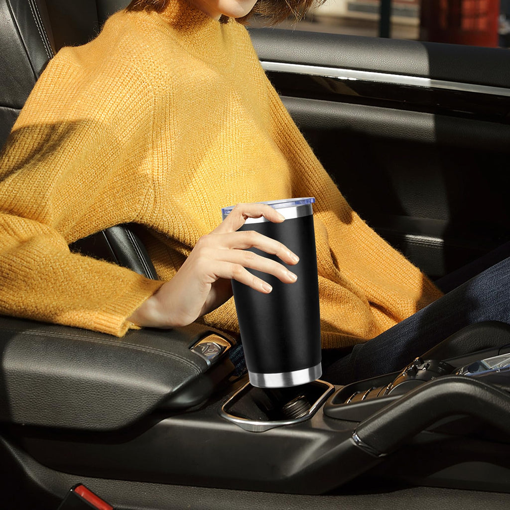 20oz Insulated Tumbler with Lid Straw X3407