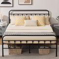 Full Metal Platform Bed Frame with Headboard and Footboard R97792
