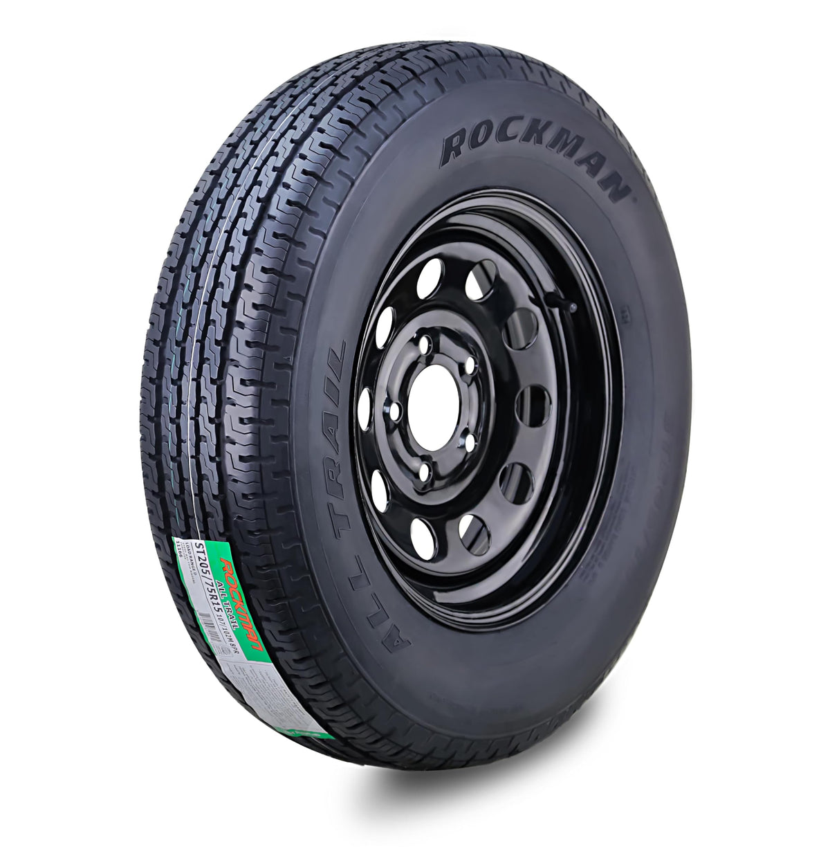 ST205/75R15 Trailer Tire and Wheel H865673