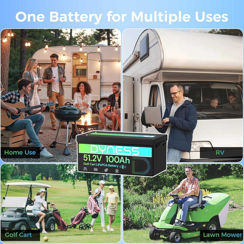 48V 100Ah Lithium Golf Cart Battery with Charger A446897