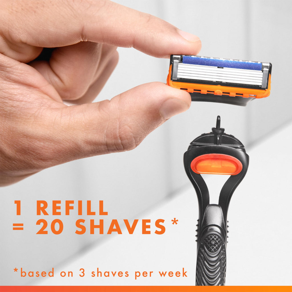 5-Blade Razor with 3 Blade Refills N964232
